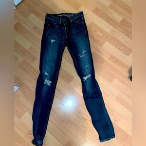 American Eagle Distressed Jeggings